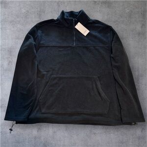 Goodfellow Men’s Black Quarter-Zip Pullover Size XXL